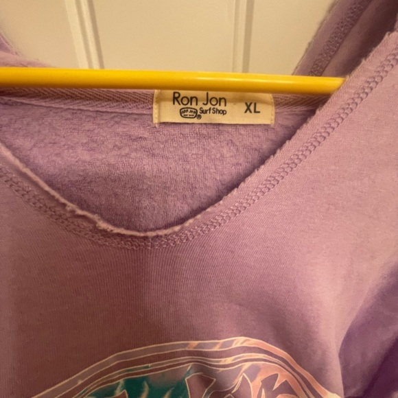 RON JON SURF ORLANDO hoodie . Lavender. Size XL!! Extra soft - Picture 4 of 10
